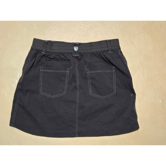 Kuhl Performance Blend Strattus Skort in Black‎ Women's Size 6 - Picture 4 of 7